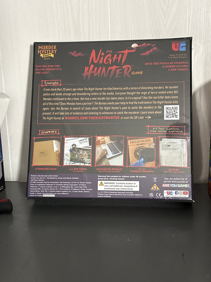 Indy Toy Lab The Night Hunter Game Sealed