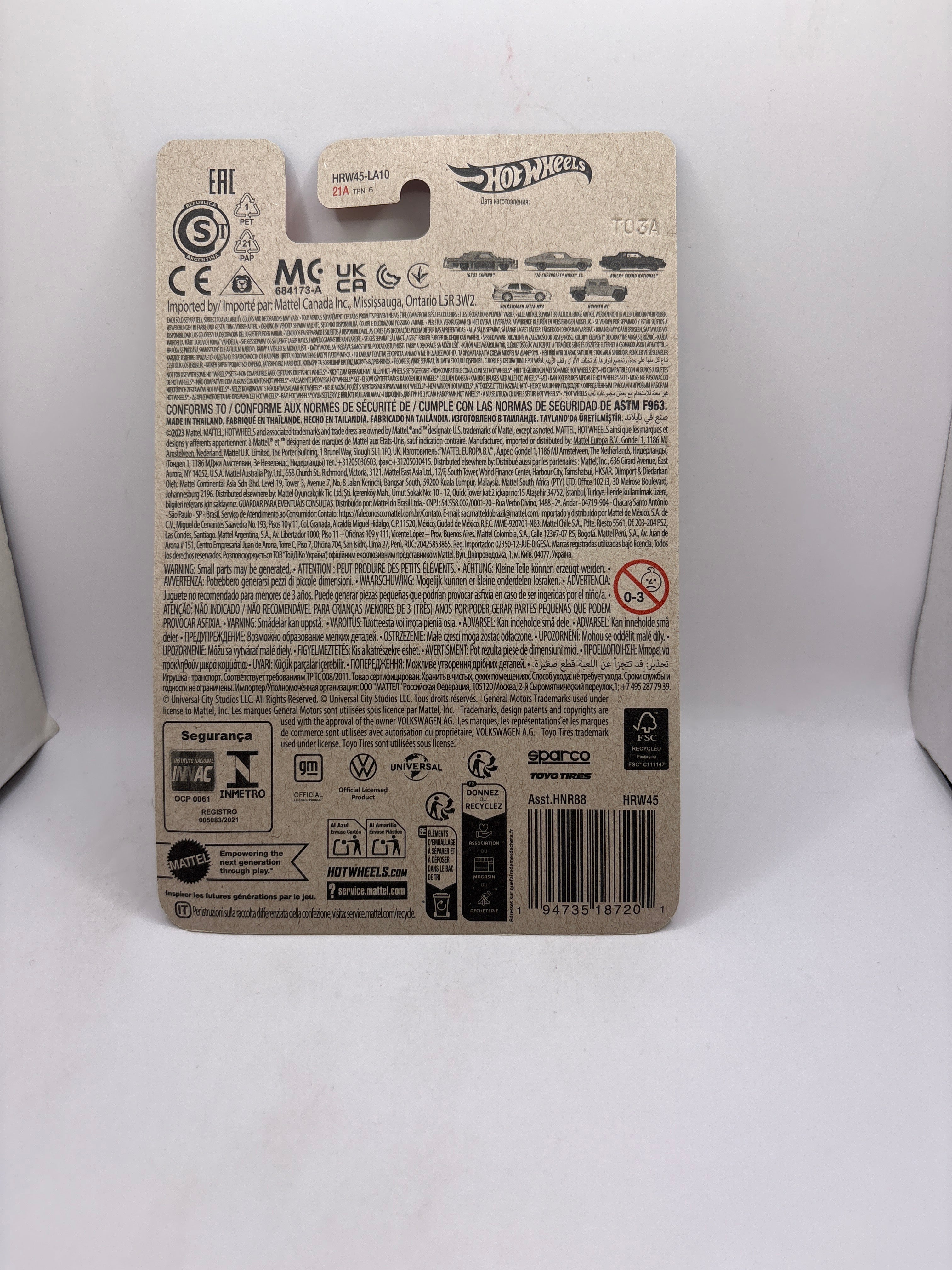 Hot Wheels Hummer H1 Diecast