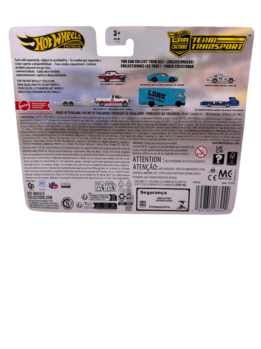 Hot wheels Mercedes-Benz 300 SL 55 Mercedes-Benz Blaues Wunder Diecast