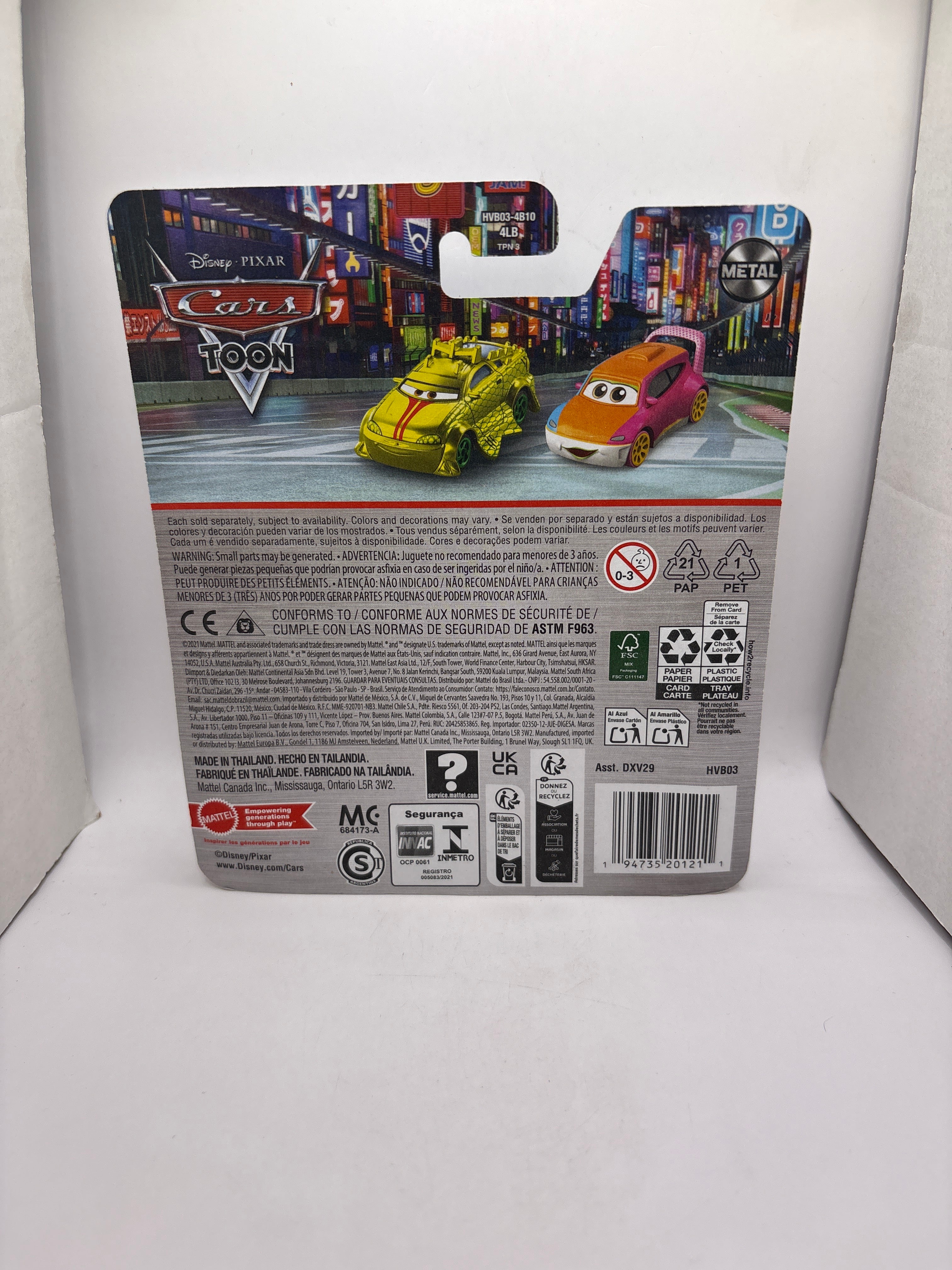 Disney Pixar Cars Kyandee Diecast