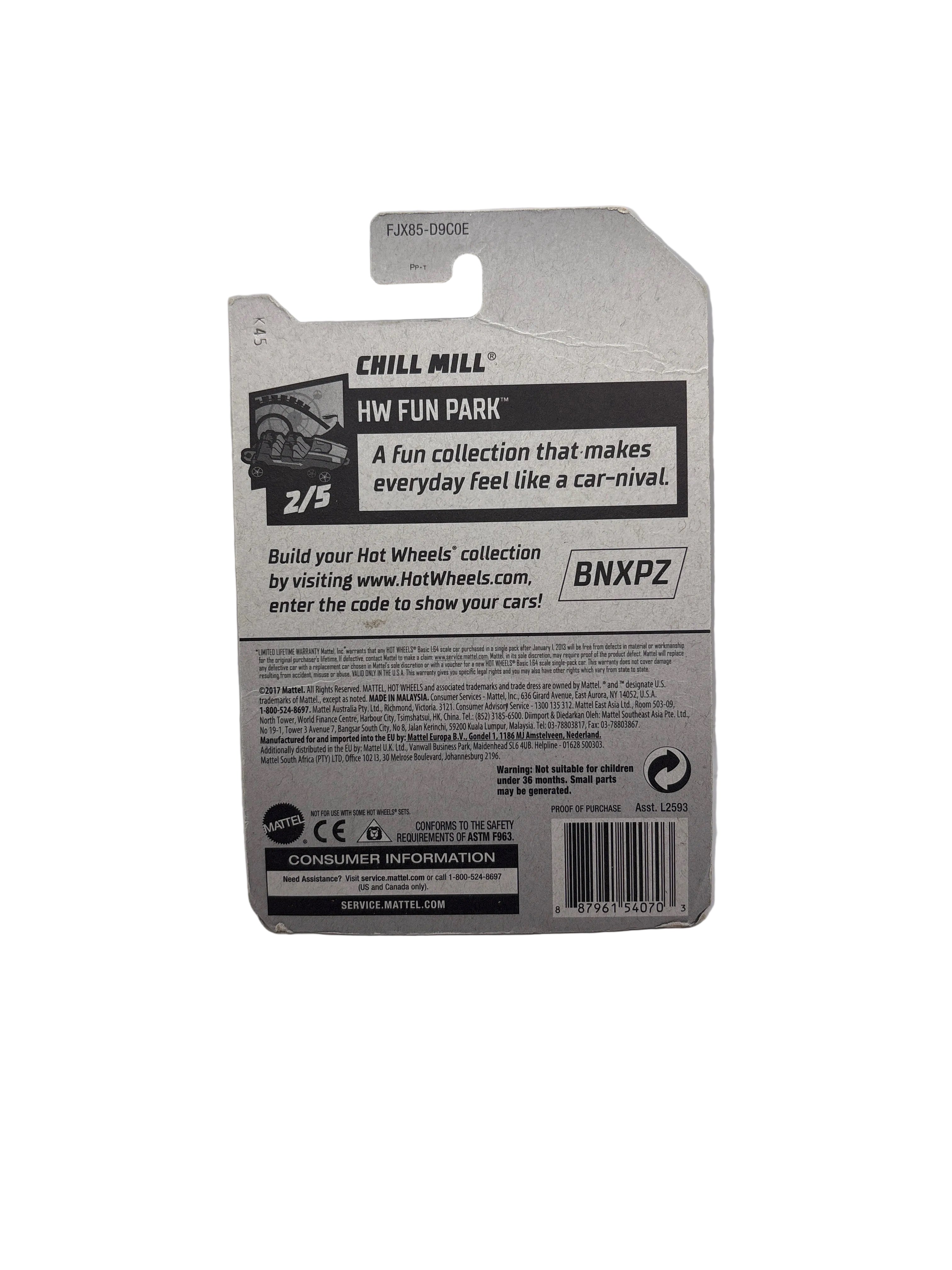 Hot Wheels Chill Mill Diecast blue
