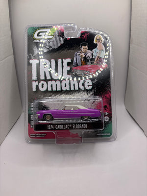Greenlight 1974 Cadillac Eldorado Diecast purple