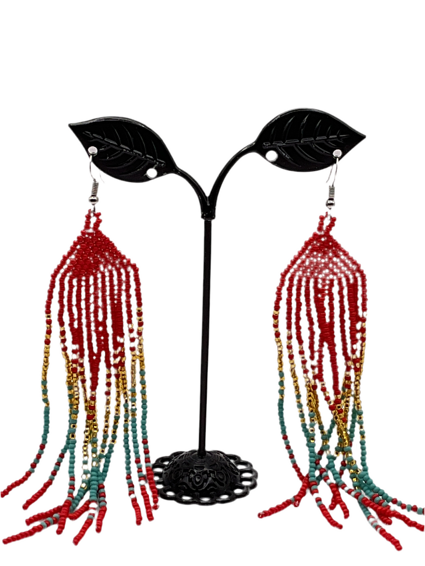 Peruvian Tassel Earrings