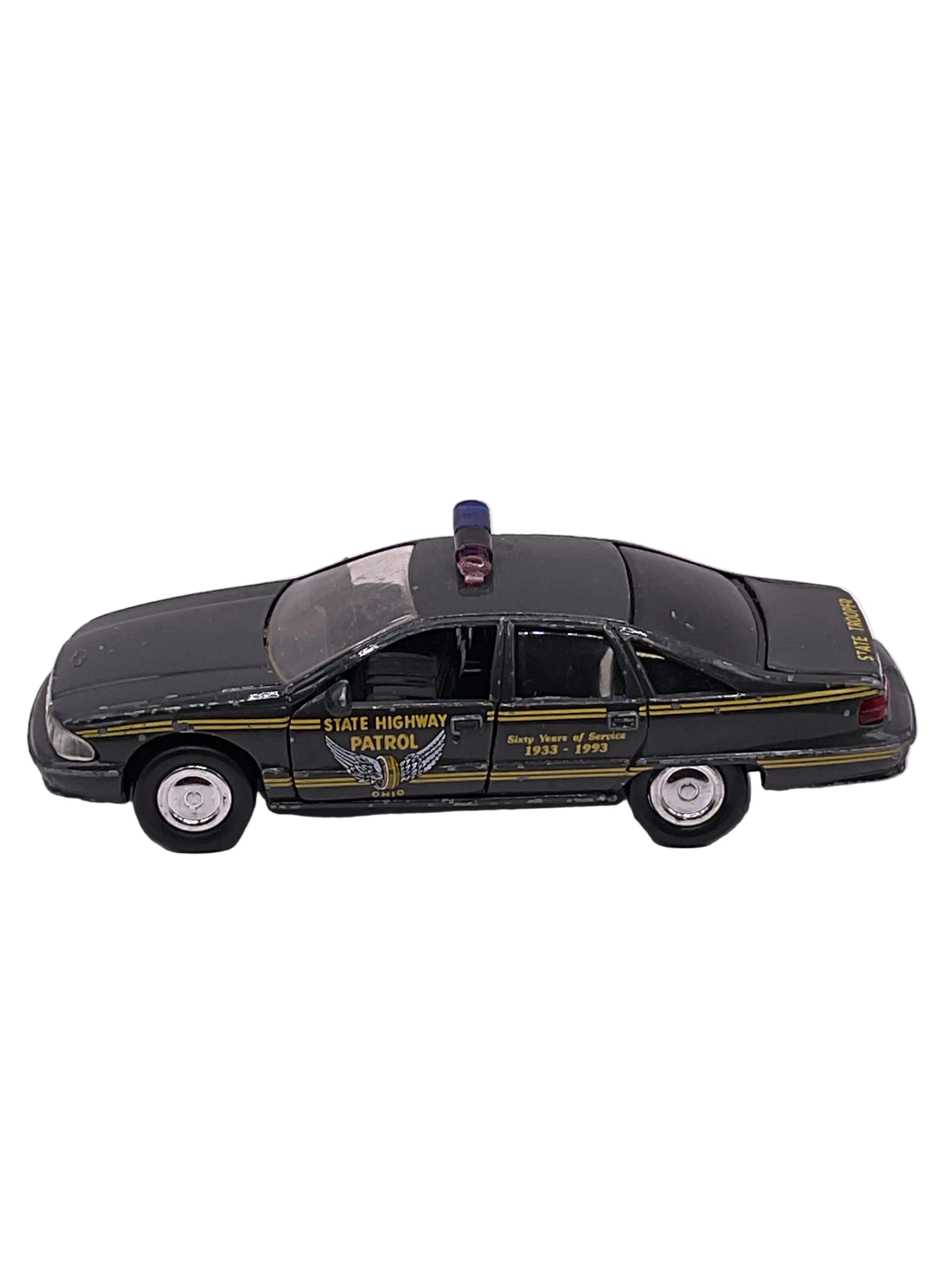 Road Champs ‘93 Chevrolet Caprice Diecast Gray