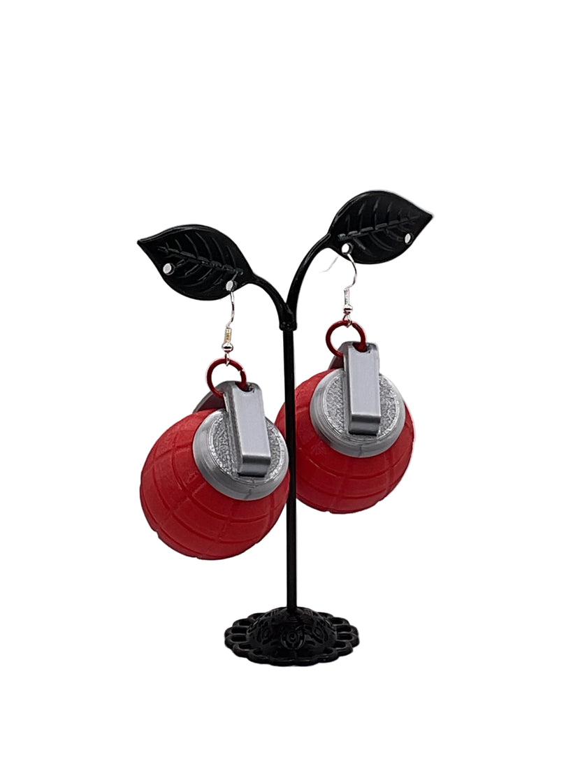 Grenade Earrings