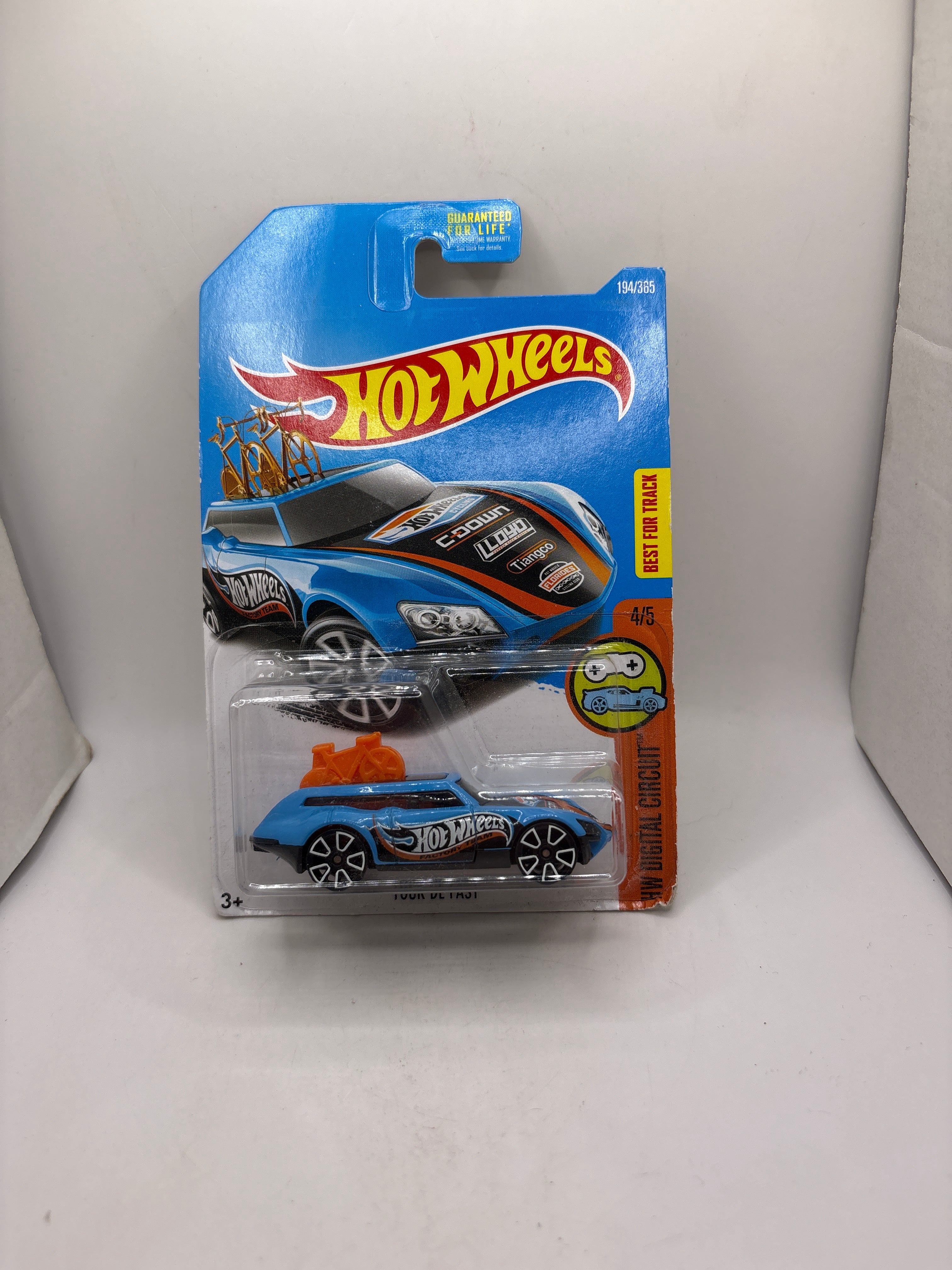 Hot Wheels Tour De Fast Diecast blue