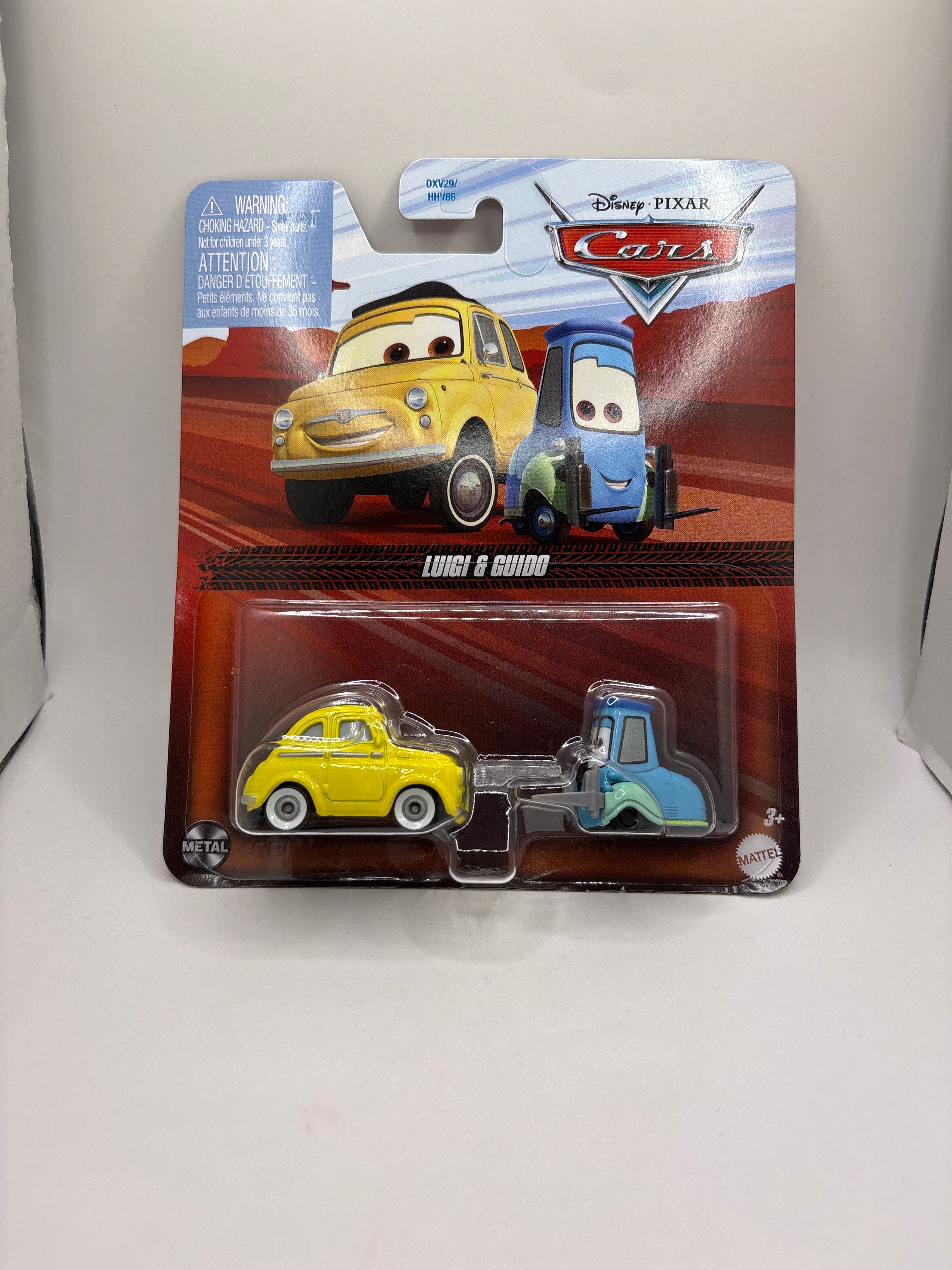 Disney Pixar Cars Luigi & Guido Diecast