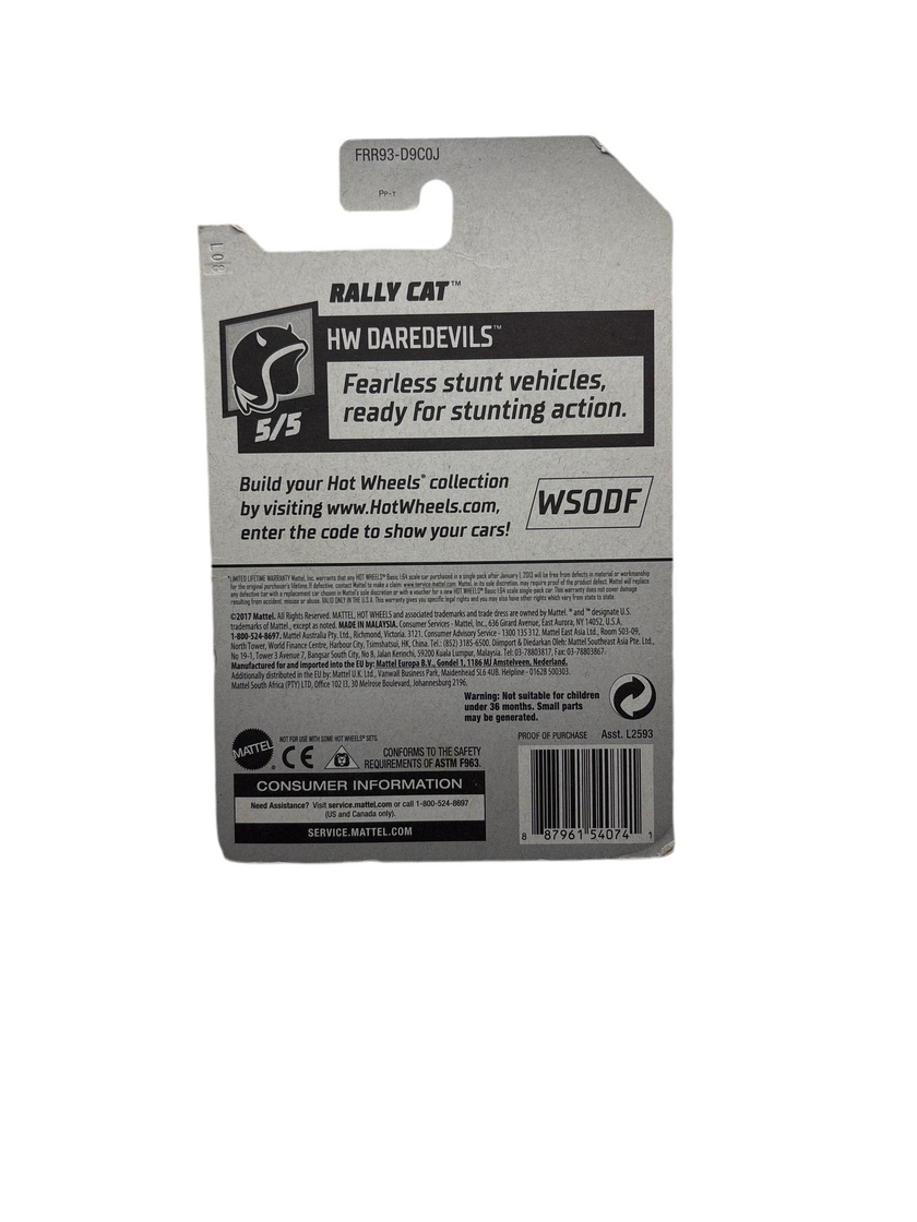 Hot Wheels Rally Cat Diecast