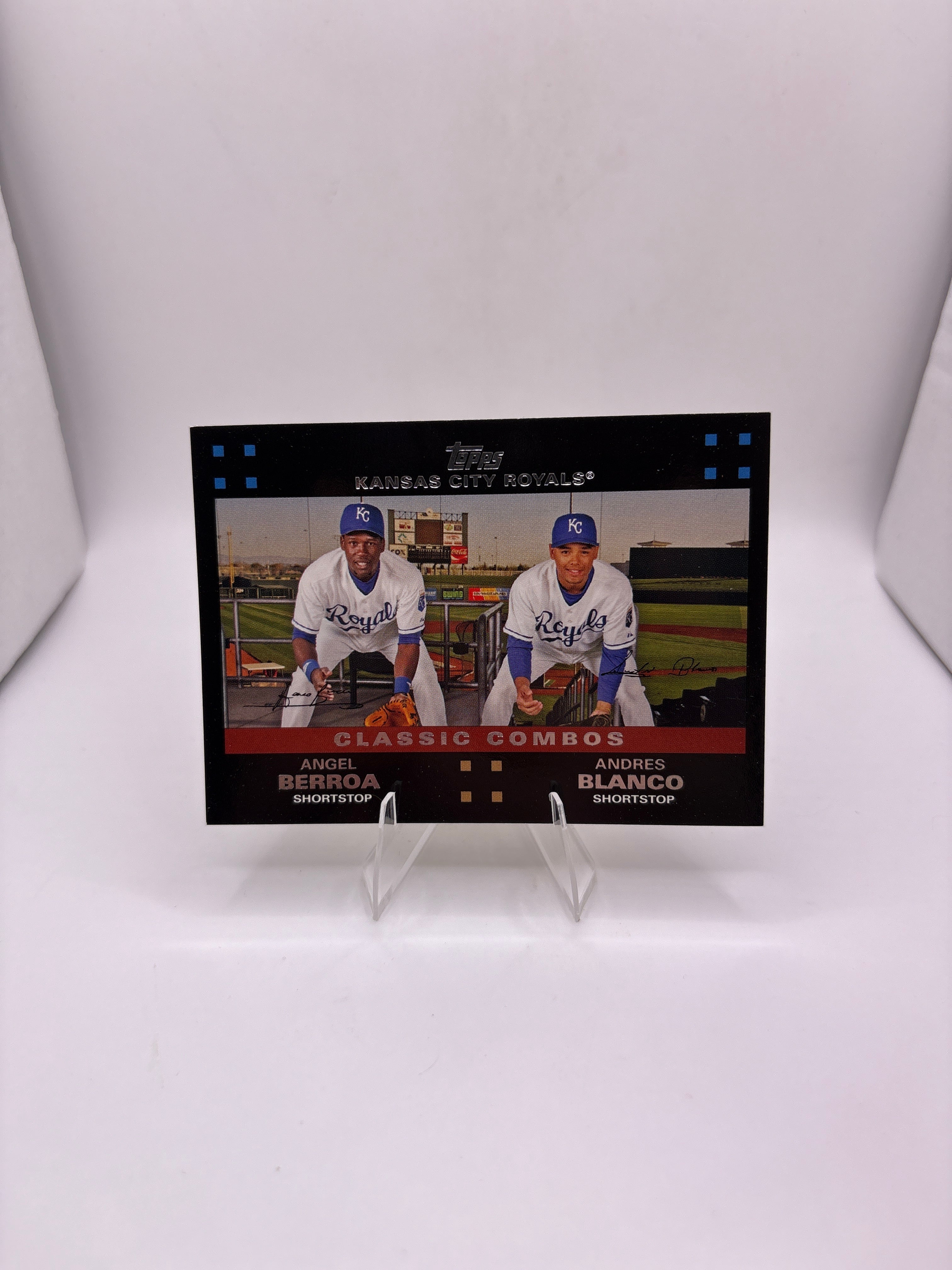 Topps Angel Berroa Andres Blanco