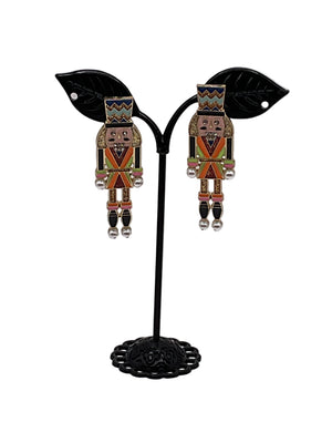 Nutcracker earrings