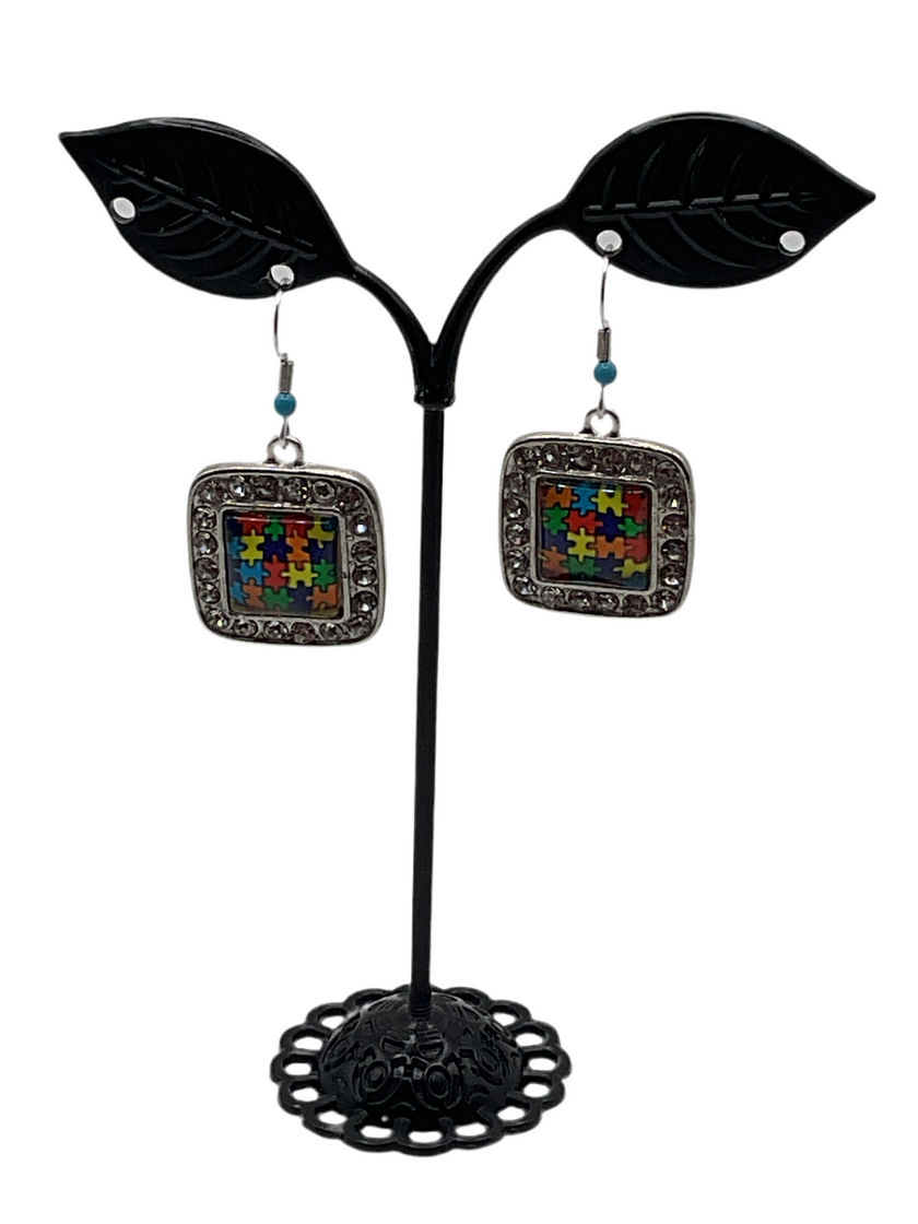 Autism Awareness Earrings