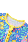 PreSale  Posh TOT Sunny Blooms Bamboo Baby Convertible Zippy Romper