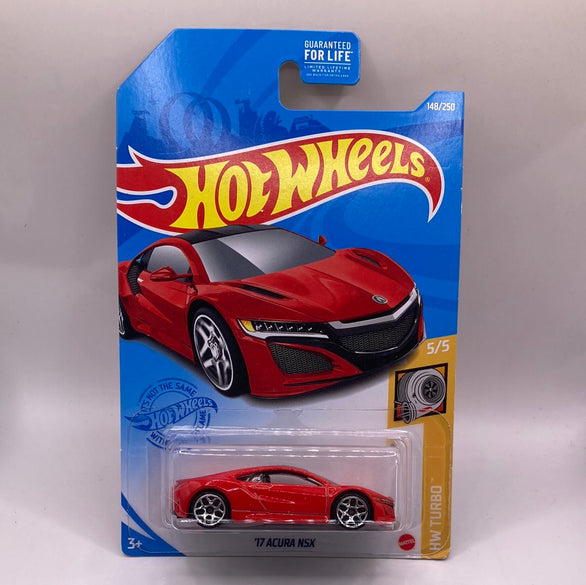 Hot Wheels 17 Acura NSX Diecast