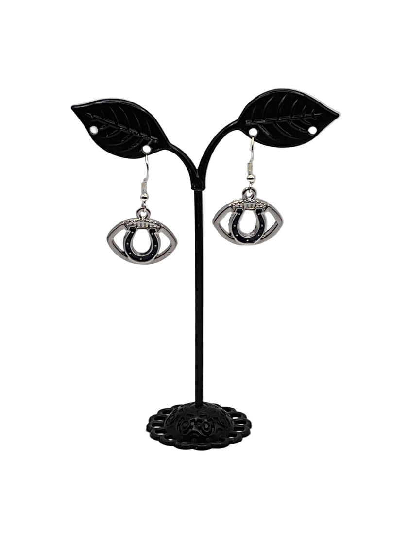 Football Shaped Football Earrings