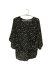 Black Floral Shirt