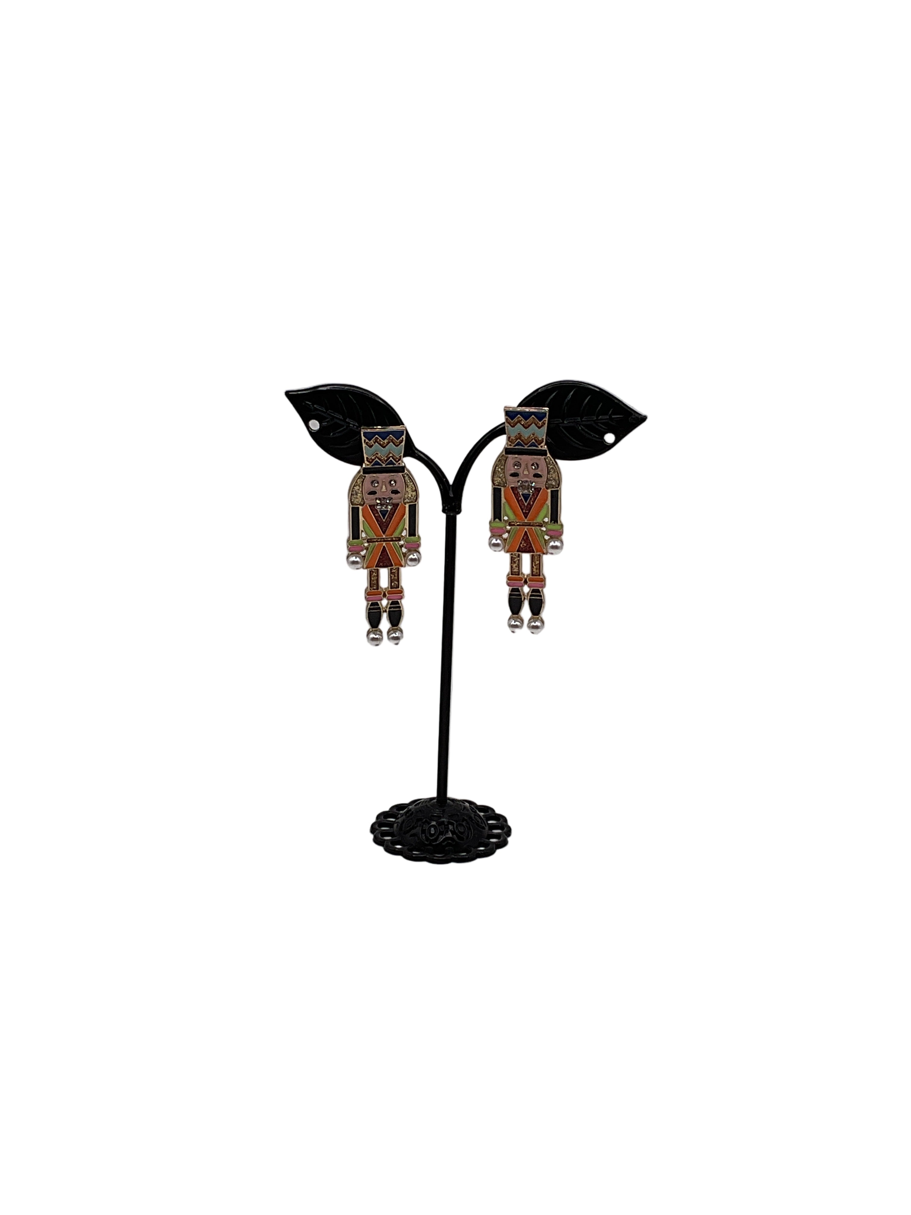 Nutcracker earrings
