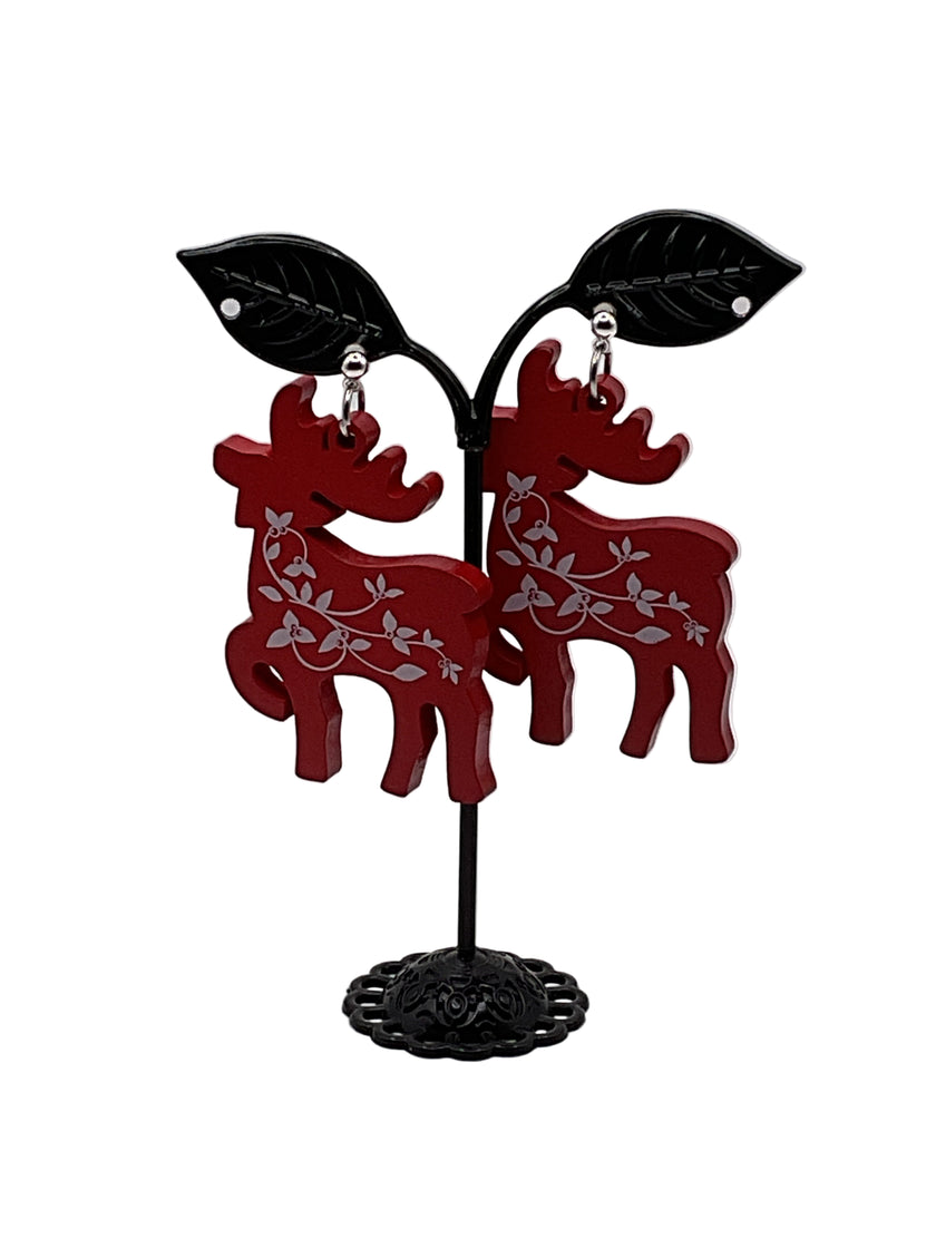 CHRISTMAS FOREST CRITTER EARRINGS