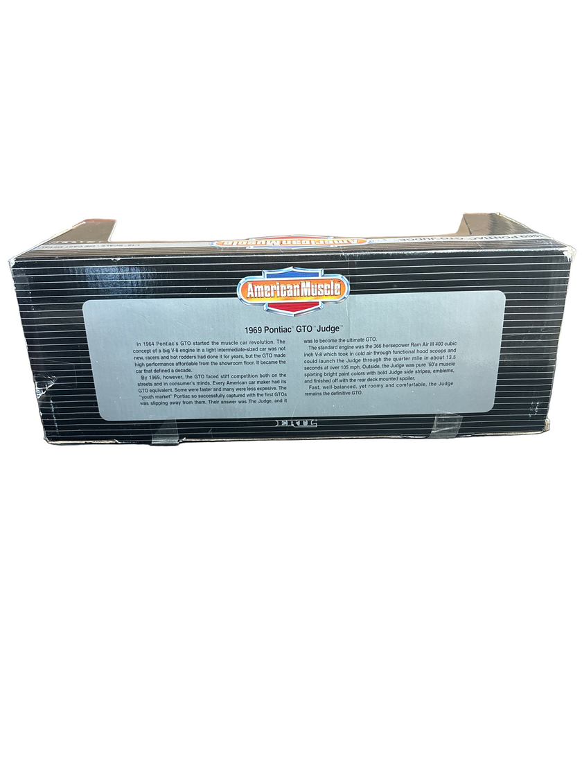 Ertl 1969 Pontiac GTO Judge Diecast green