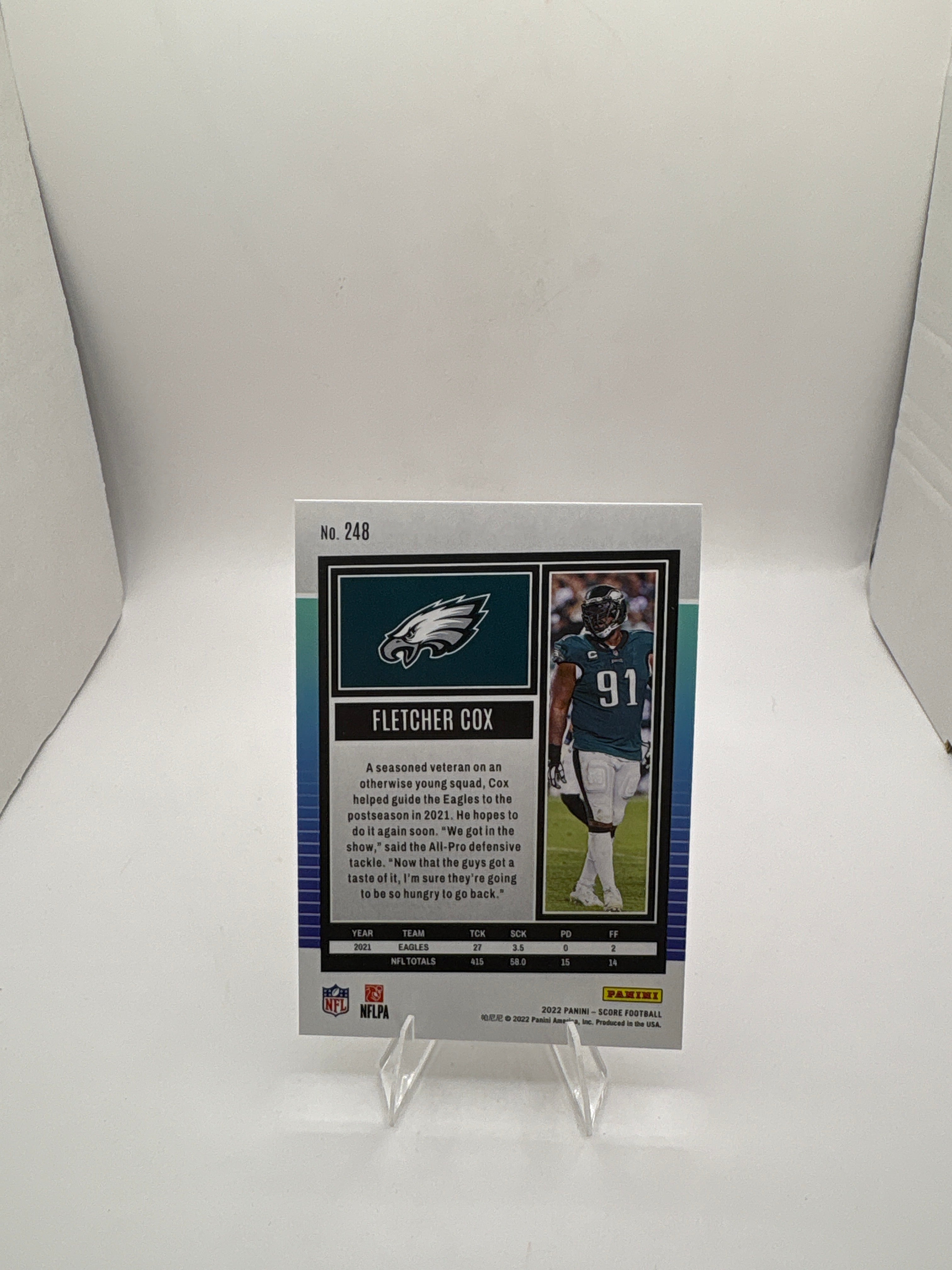 Score Fletcher Cox