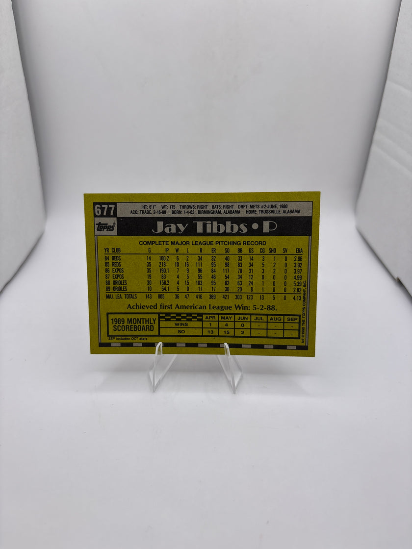 Topps Jay Tibbs