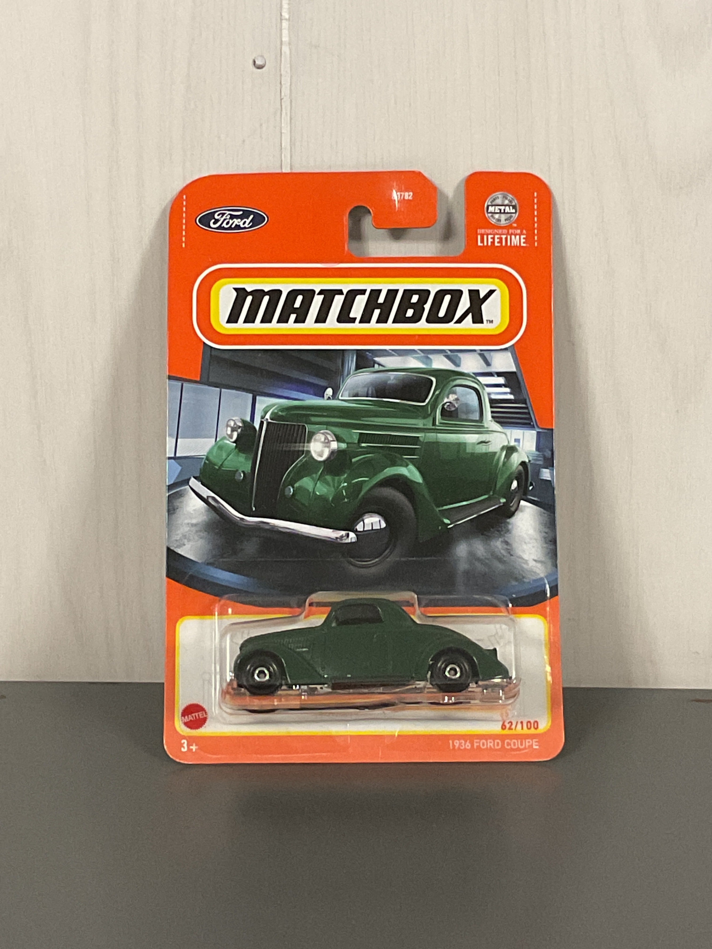 Matchbox 1936 Ford Coupe Diecast Green