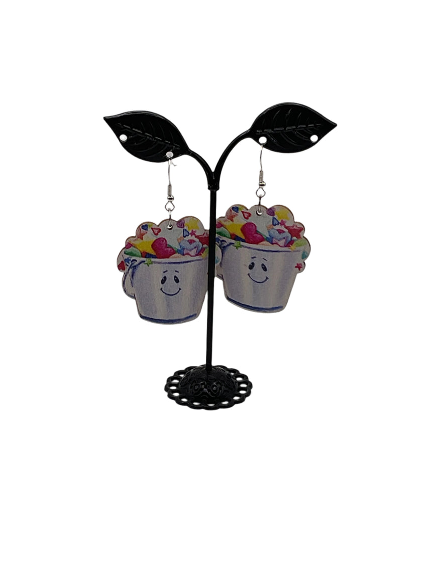 Bucket earrings