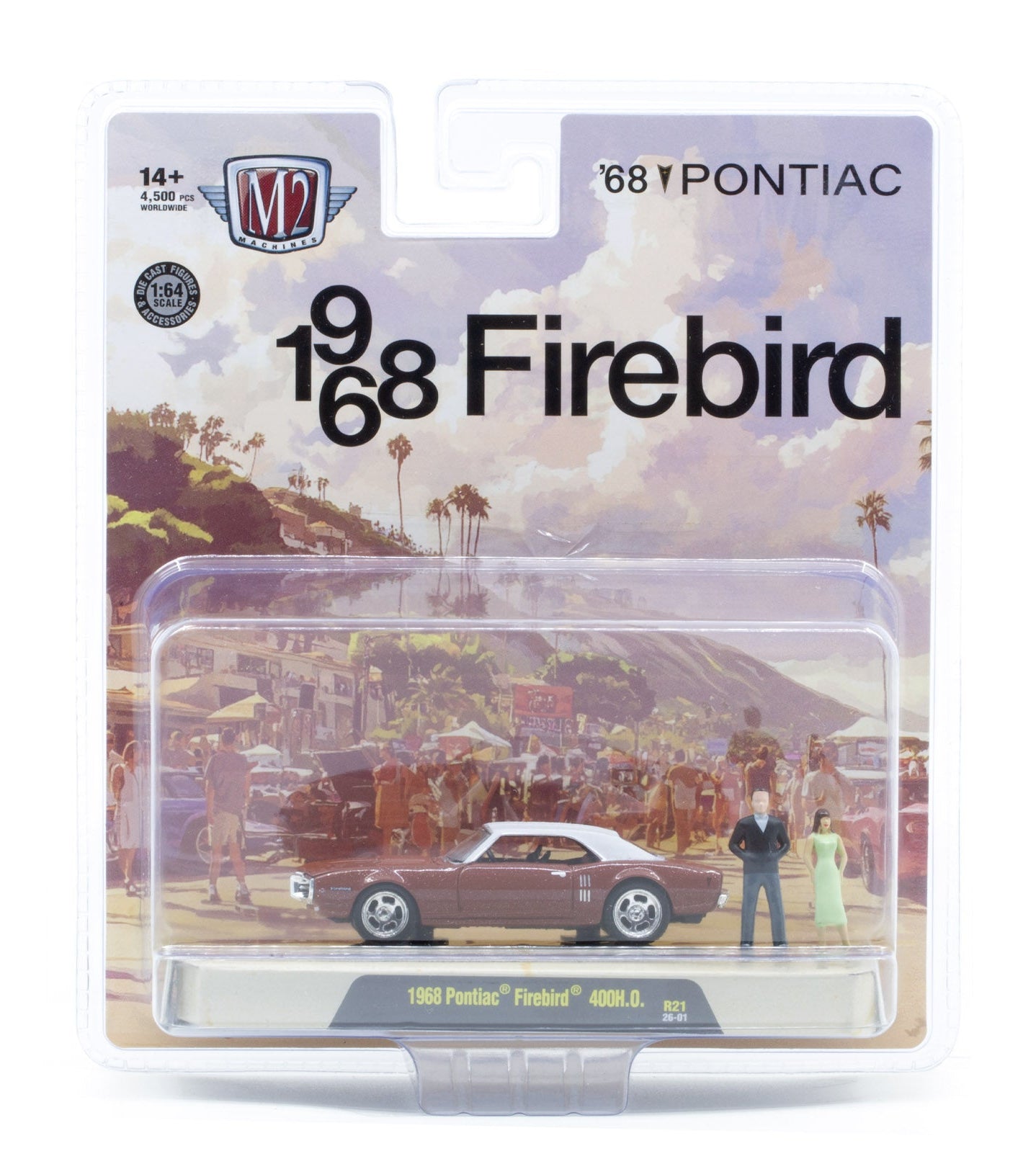 Pre-Order M2 1968 Pontiac Firebird 400 H.O. Diecast