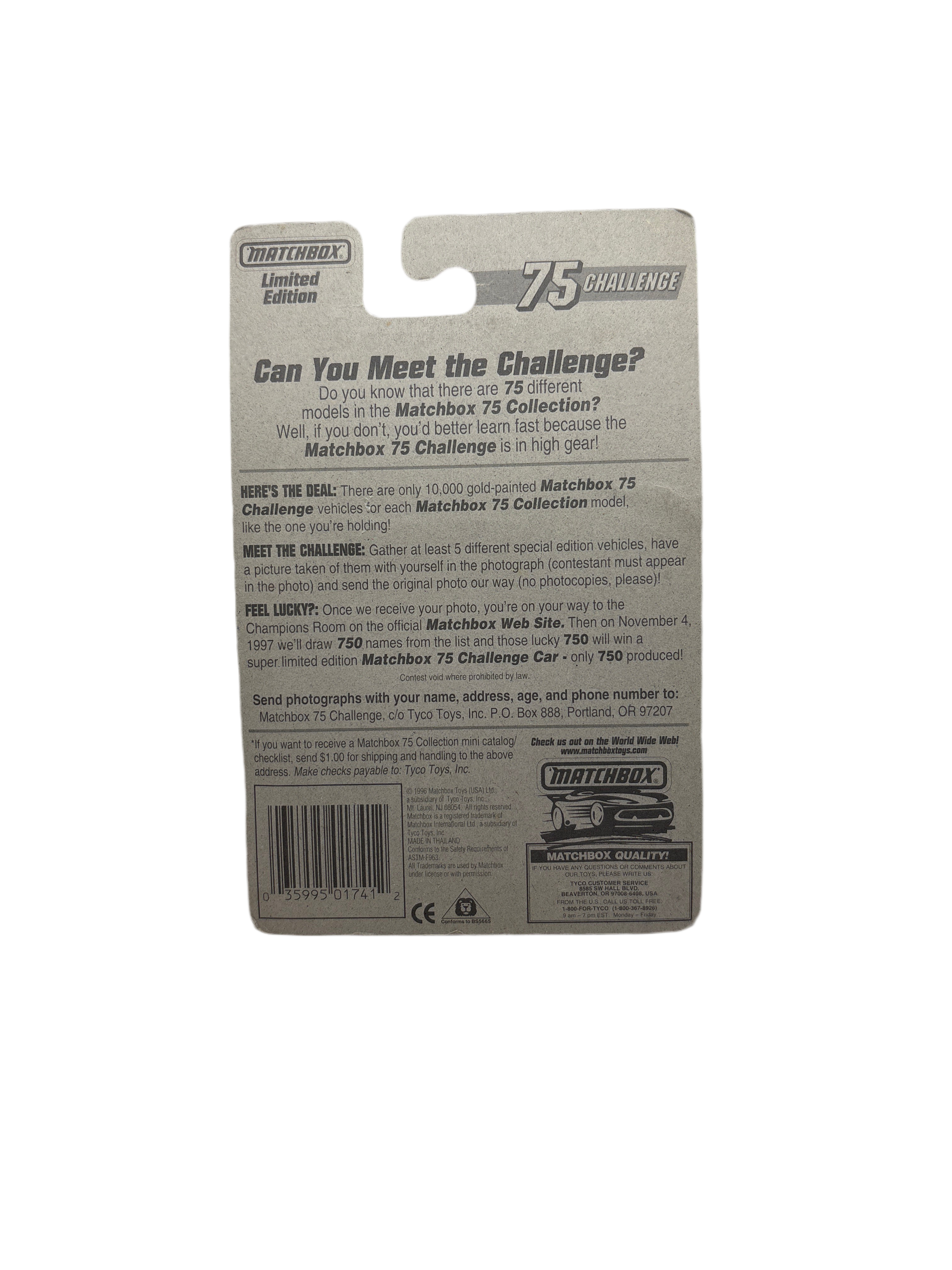 Matchbox Stinger Diecast