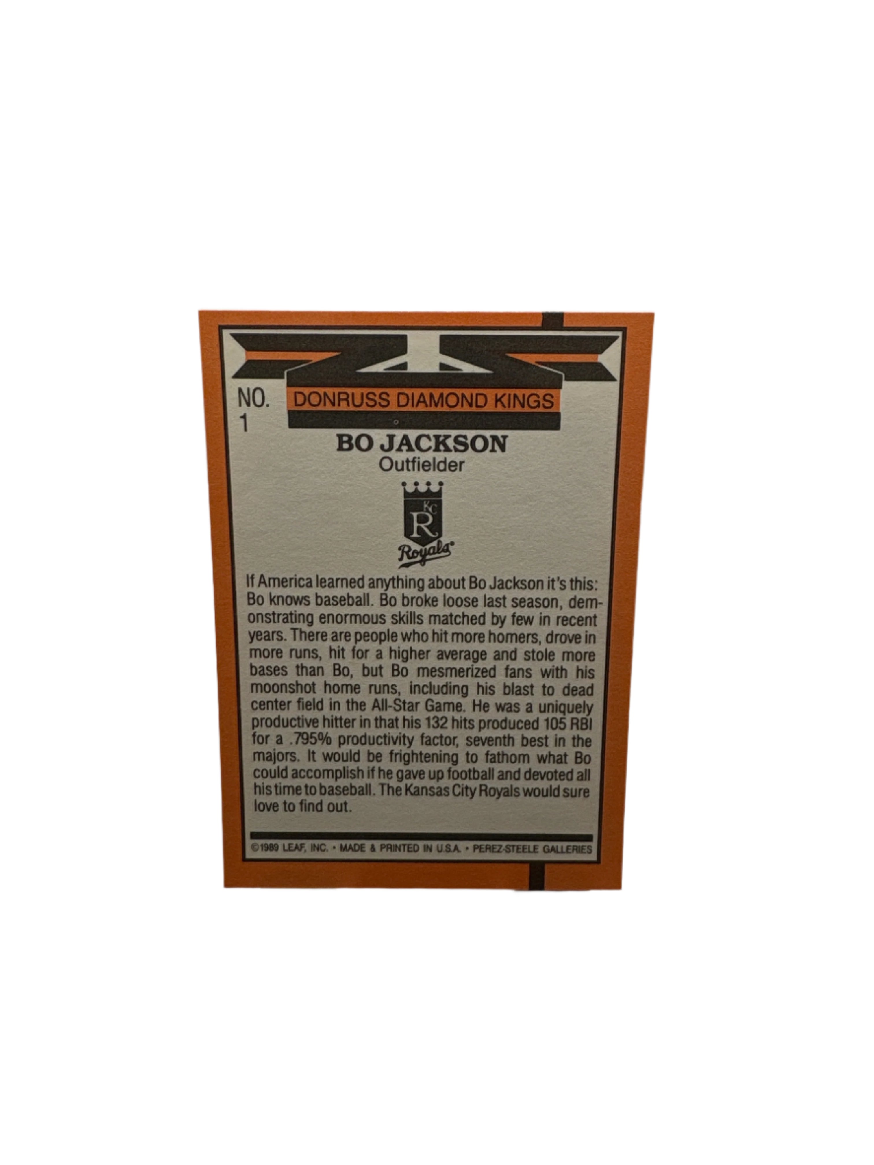 Donruss Bo Jackson