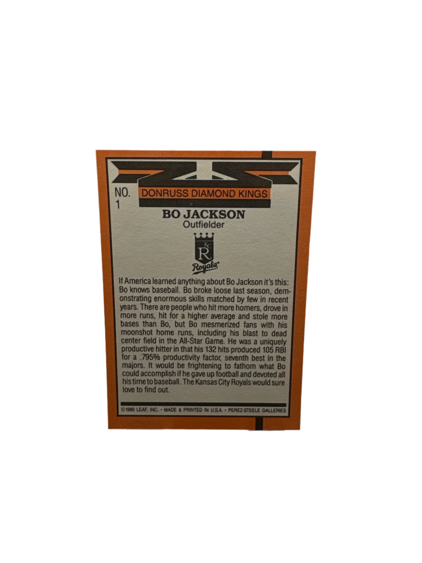 Donruss Bo Jackson