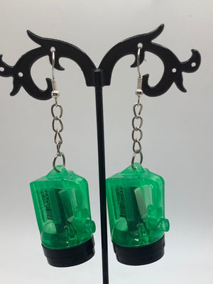 Flashlight earrings