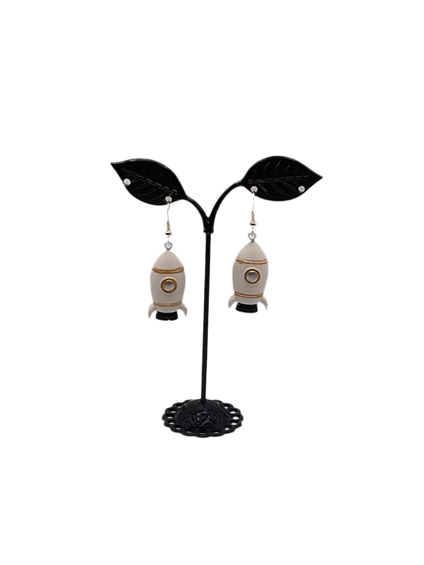 Rocketship Earrings