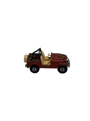 Hot Wheels Jeep CJ-7 Diecast brown