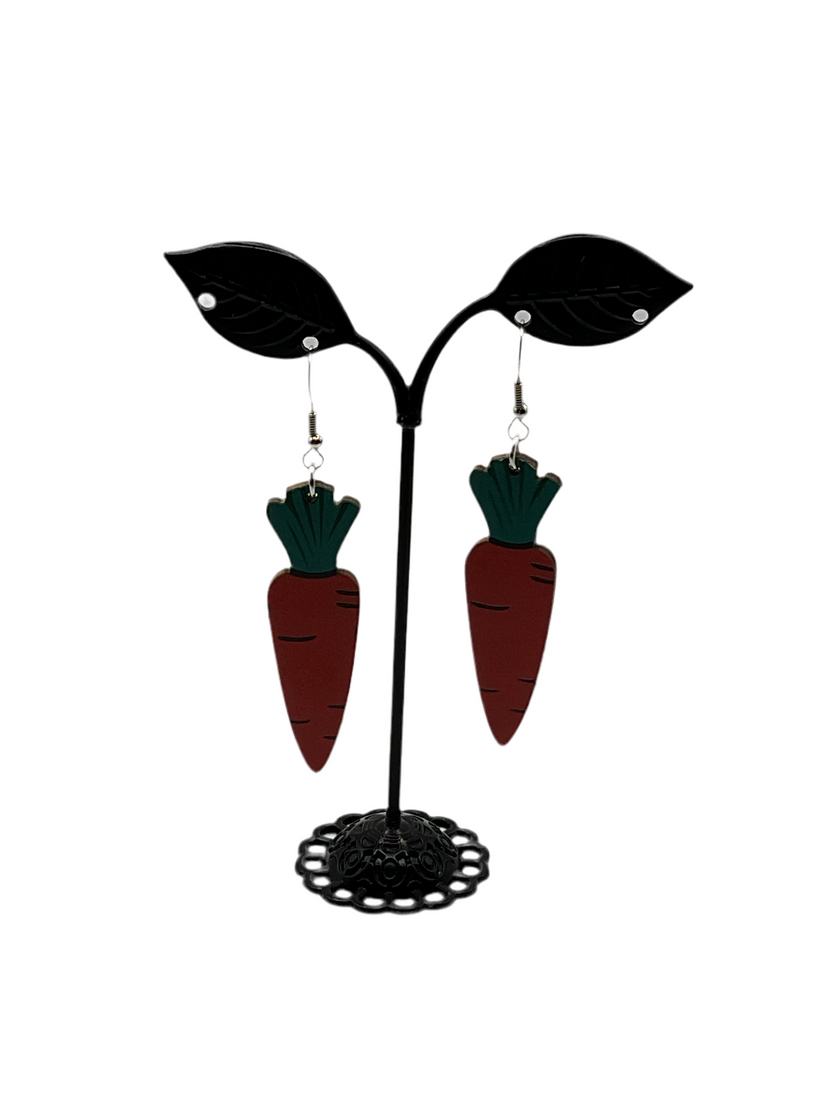 Carrot Earrings