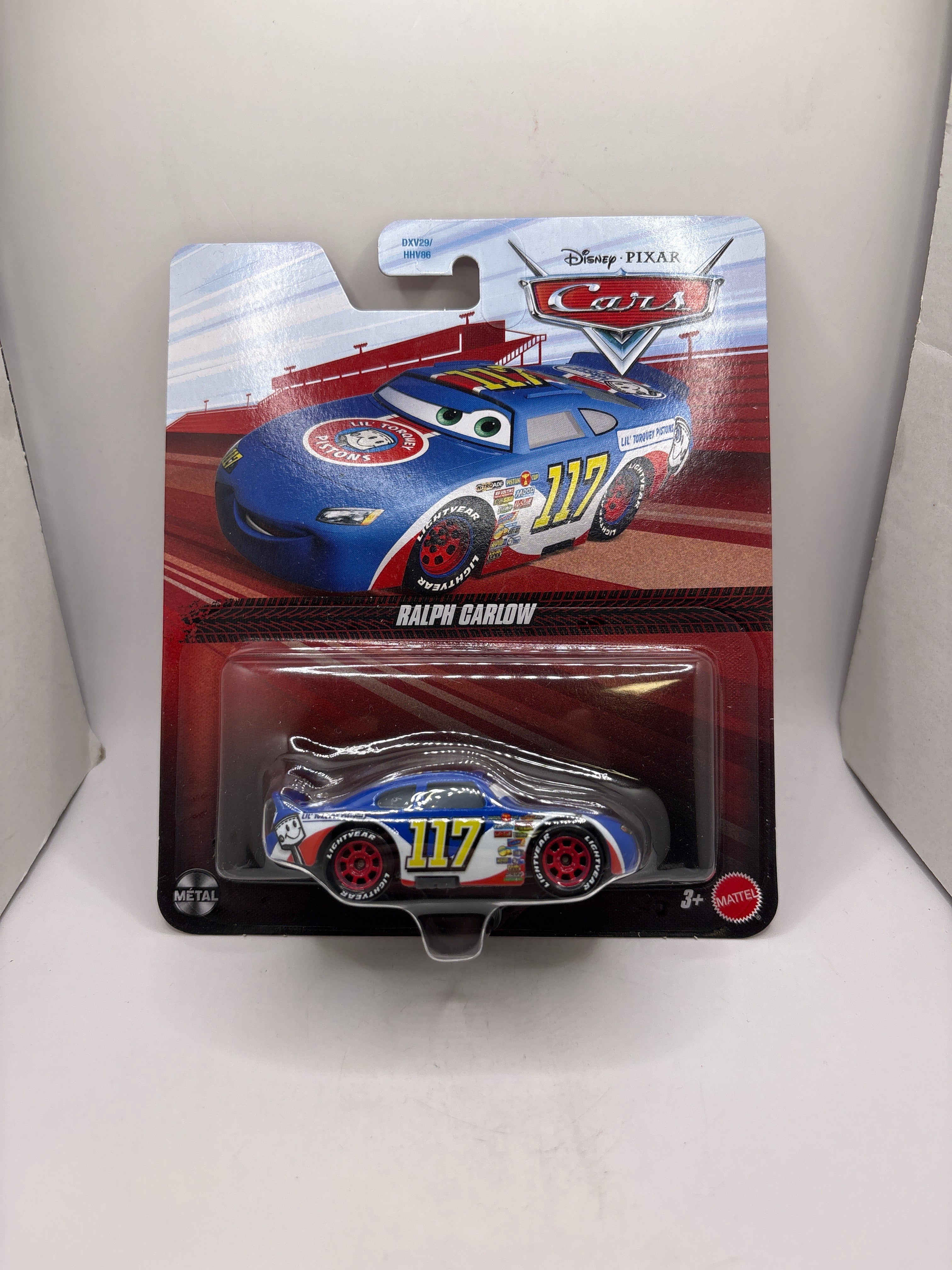 Disney Pixar Cars Ralph Carlow Diecast blue