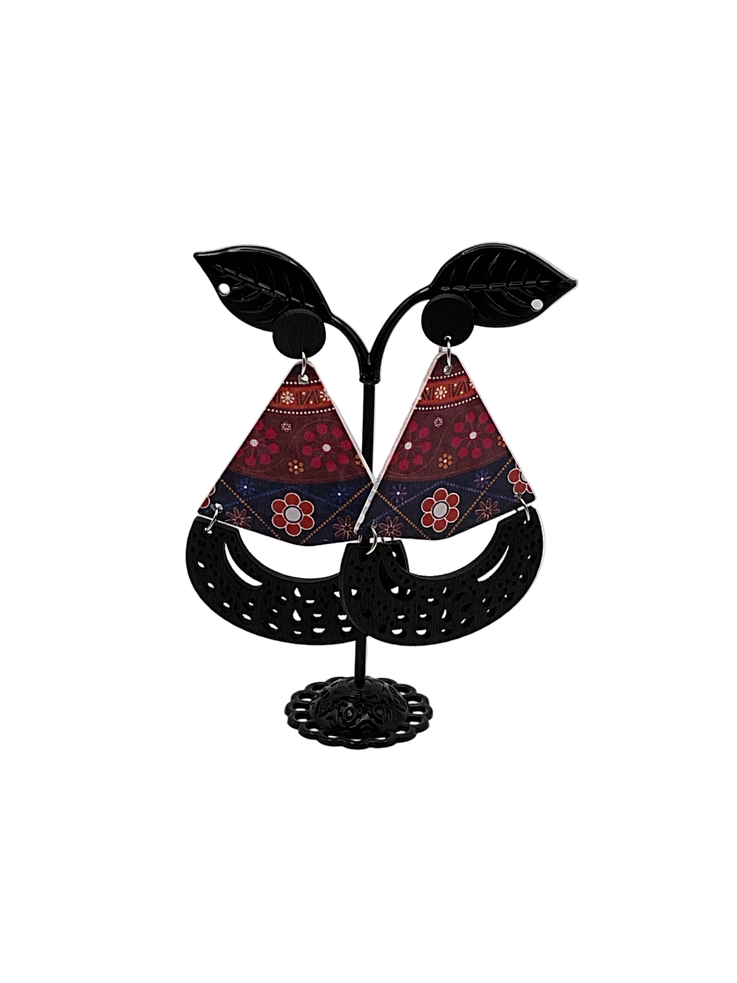 Flower earrings