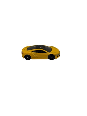 Hot Wheels 17 Acura NSX Diecast yellow