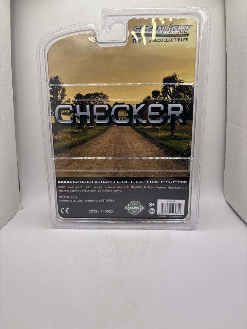 Greenlight 1971 Checker Taxicab Diecast yellow