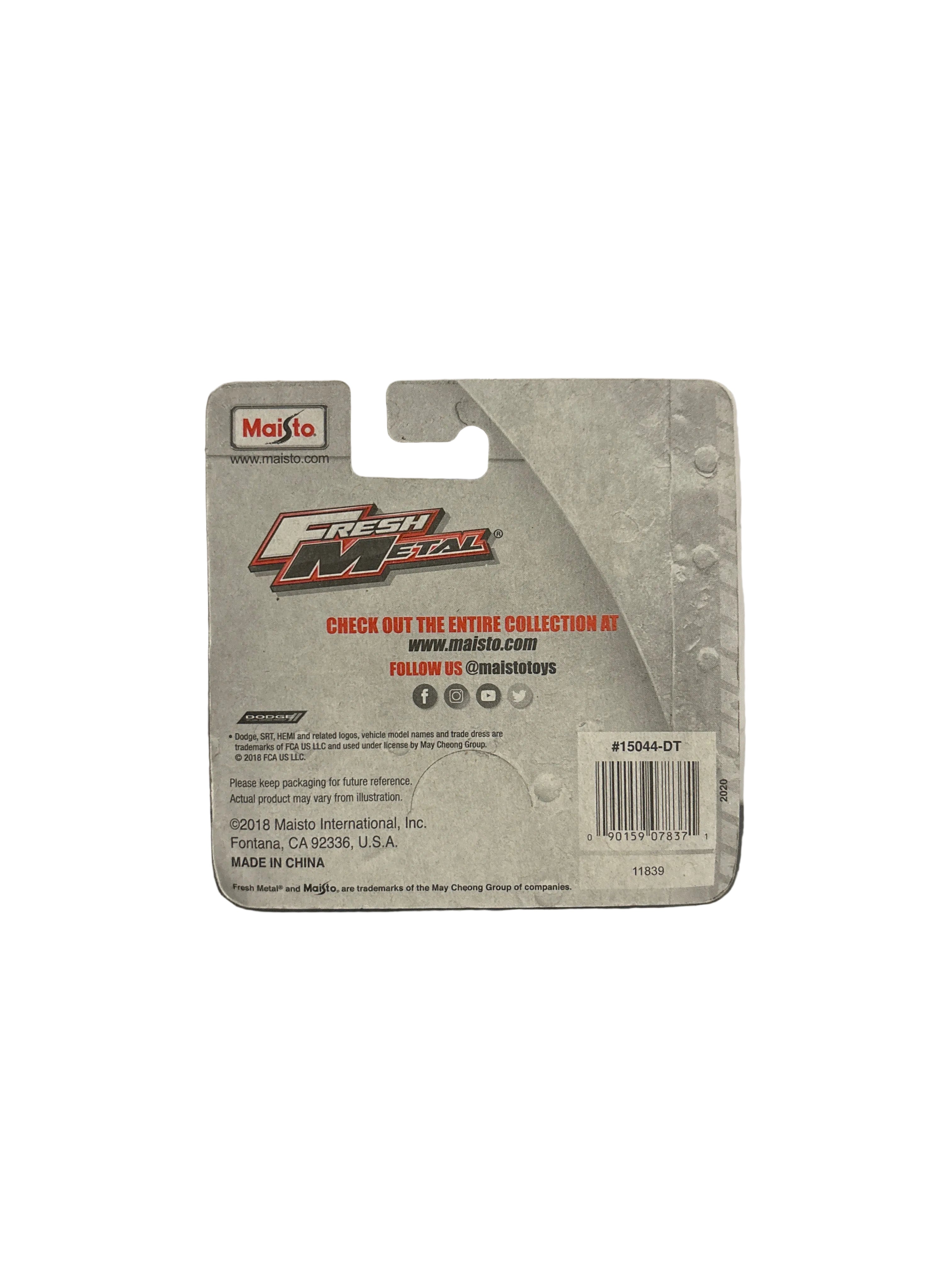Maisto Garbage Truck Diecast orange