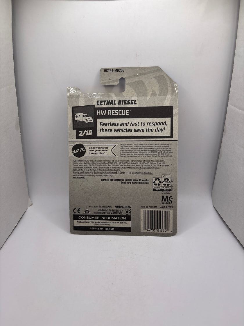 Hot Wheels Lethal Diesel Diecast