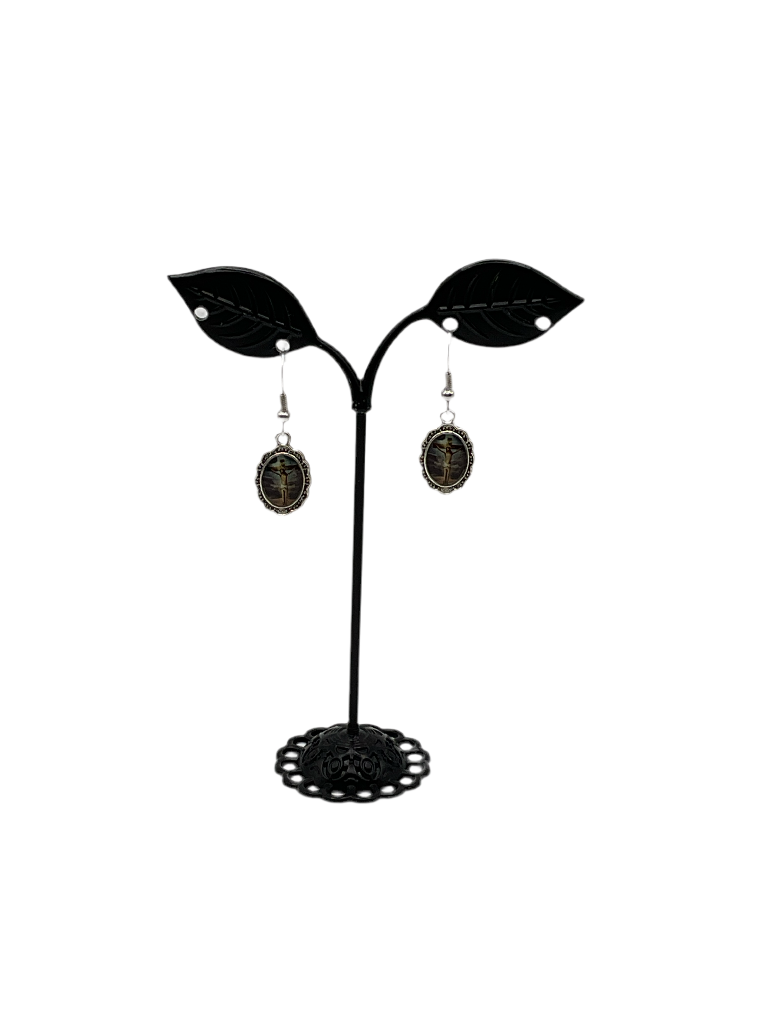 Jesus On Cross Earrings