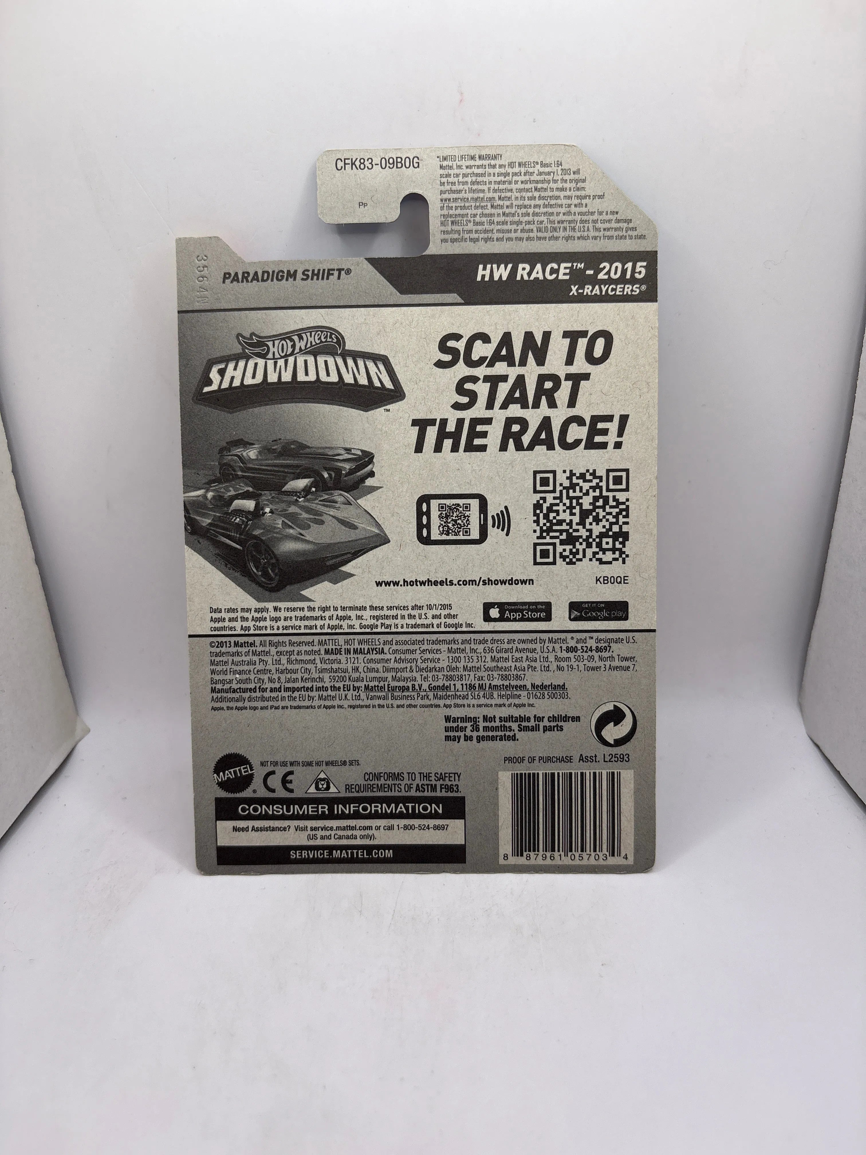 Hot Wheels Paradigm Shift Diecast