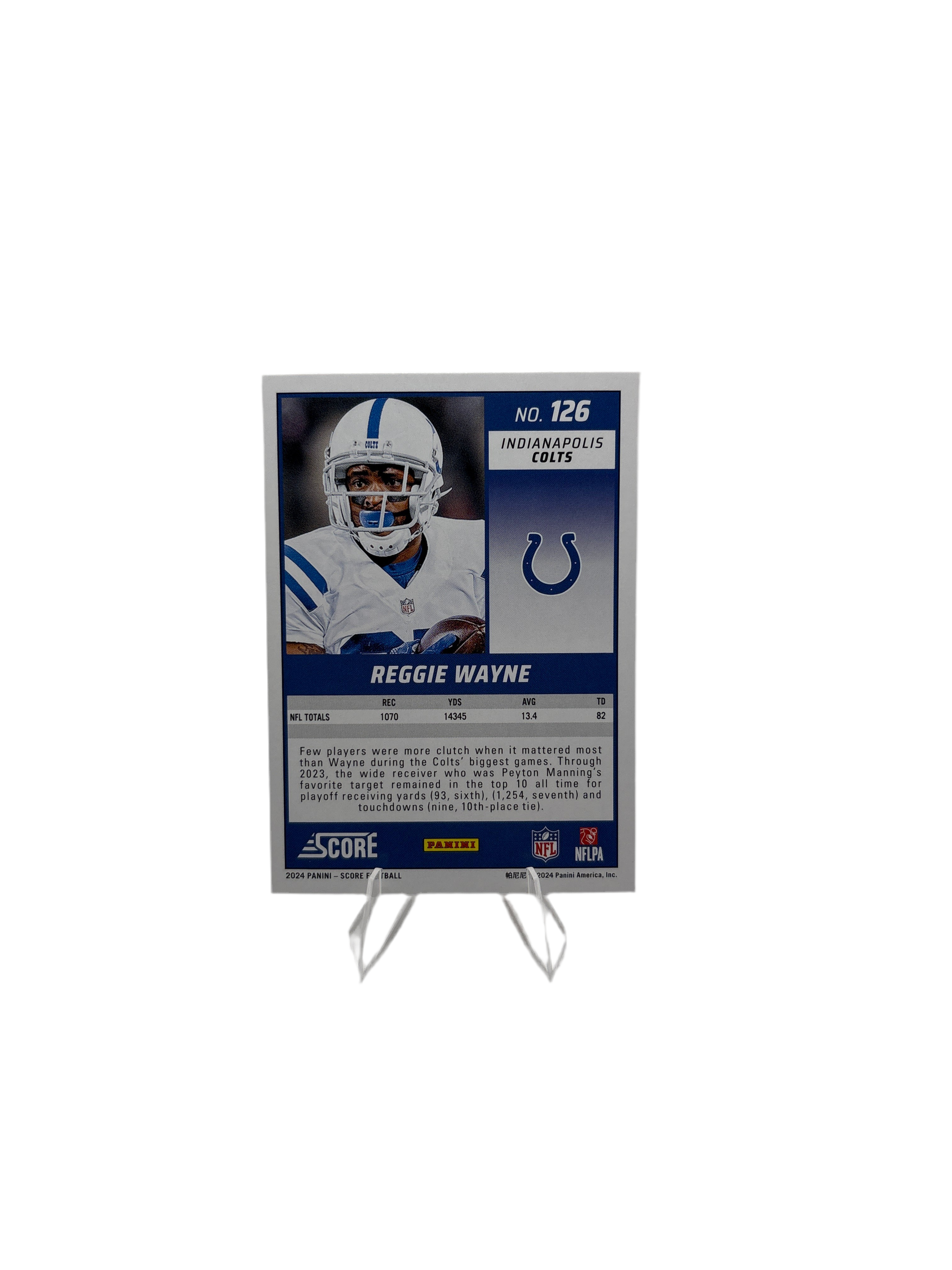 Score Reggie Wayne
