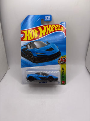 Hot Wheels McLaren W1 Diecast blue