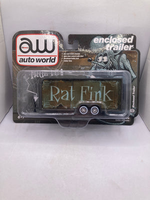 Auto World Enclosed Trailer Diecast