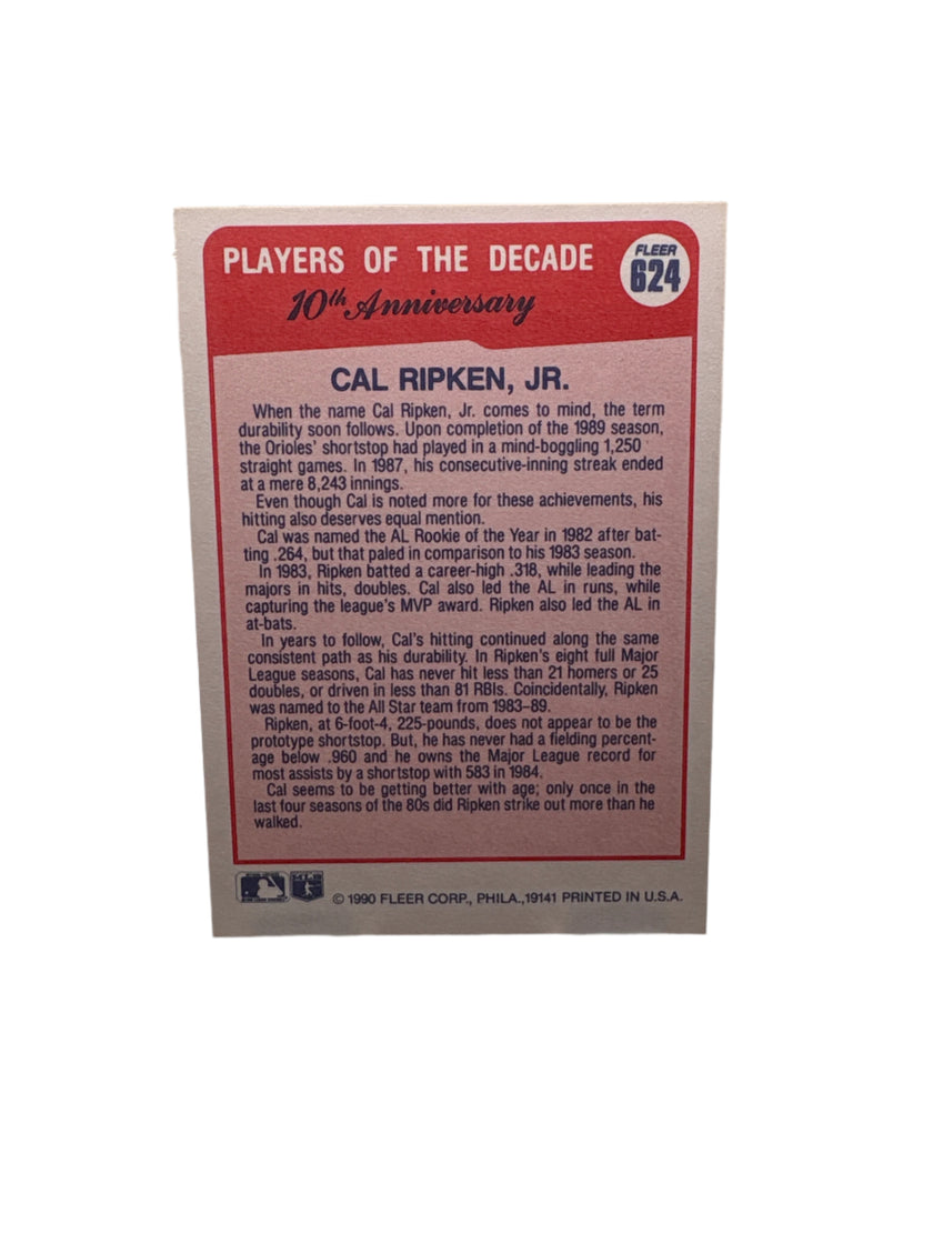 Fleer Cal Ripken, Jr.