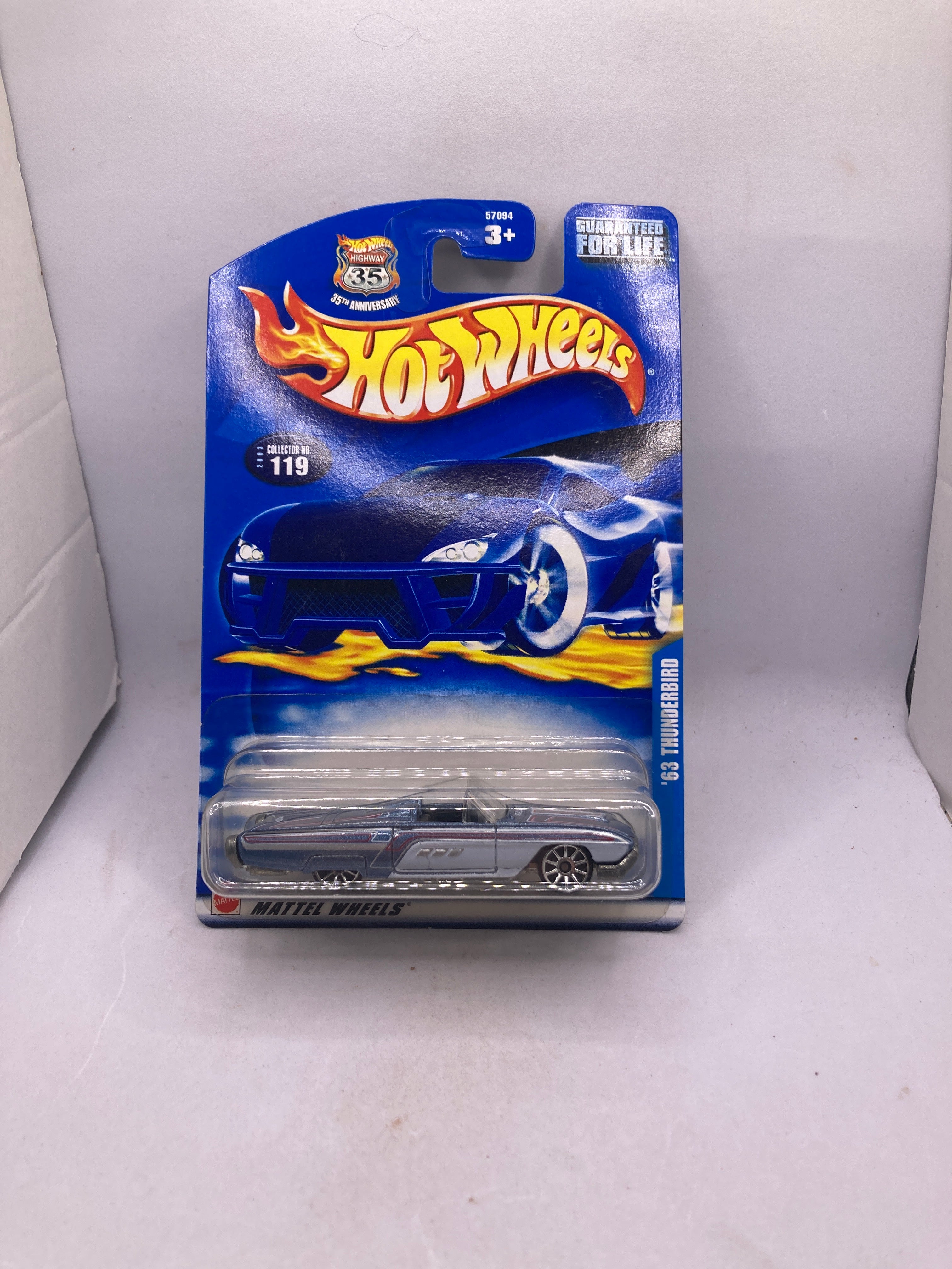 Hot Wheels 63 Thunderbird Diecast