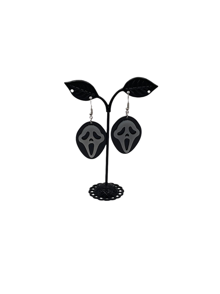 Scream (glow in the dark) Earrings