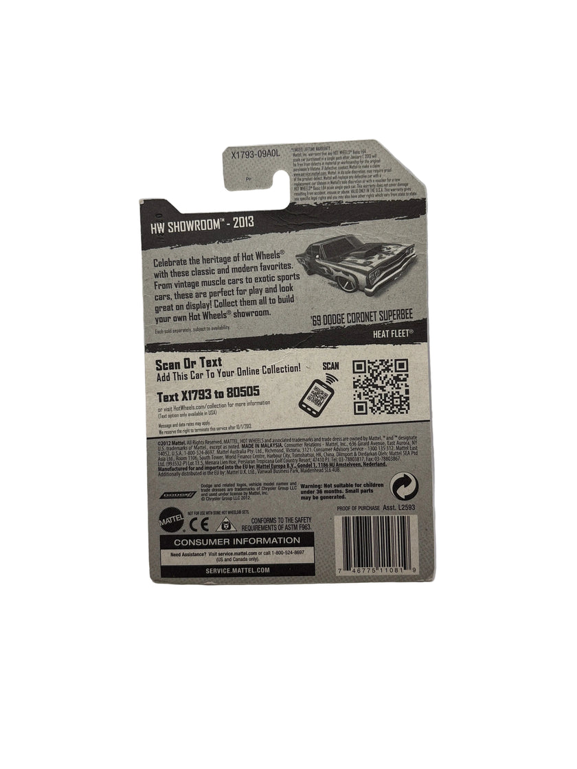 Hot Wheels 69 Dodge Coronet Superbee Diecast multi colors