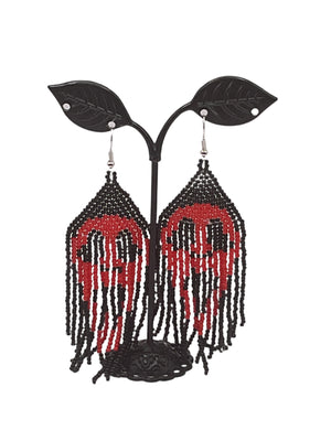 Scream Tassel Earrings
